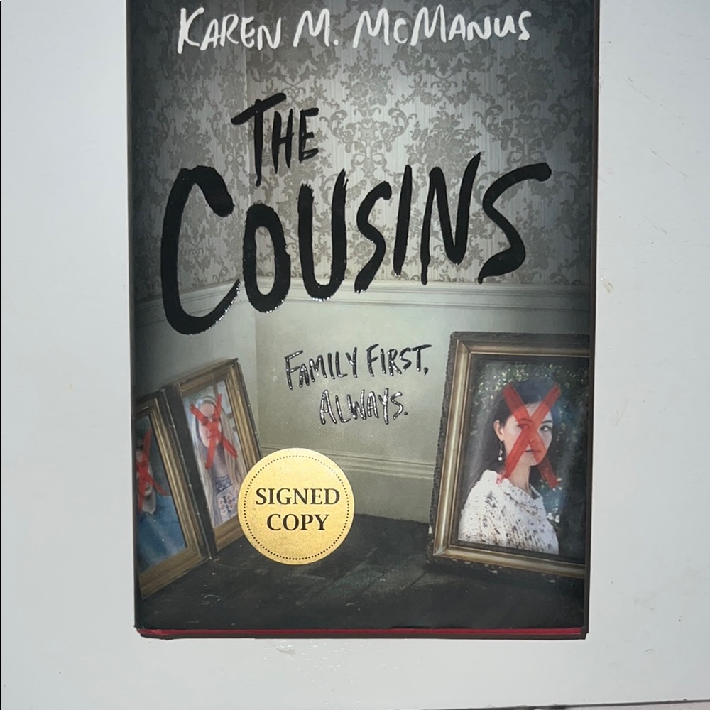 The Cousins Signed Hardcover Book